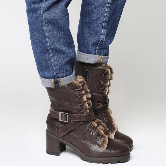 UGG Ingrid: Dark Brown Authentic Leather Boots are Stout and Comfy - Picture 3 of 13